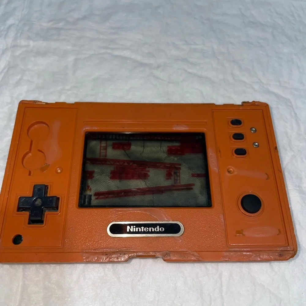 FOR PARTS Nintendo DK-52 Donkey Kong CGL Game & Watch Multi Screen 1982 Broken